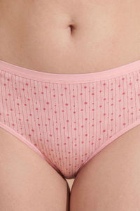 Zivame Medium Rise Full Coverage Hipster Panty (Pack of 3) - Multicolor — thumbnail 5